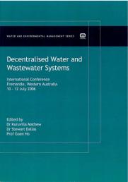 Decentralised Water and Wastewater Systems